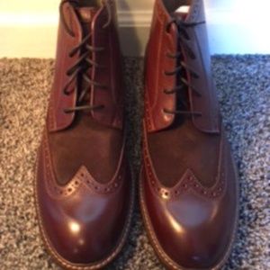 Brown Florsheim Brannon Wingtip Boot